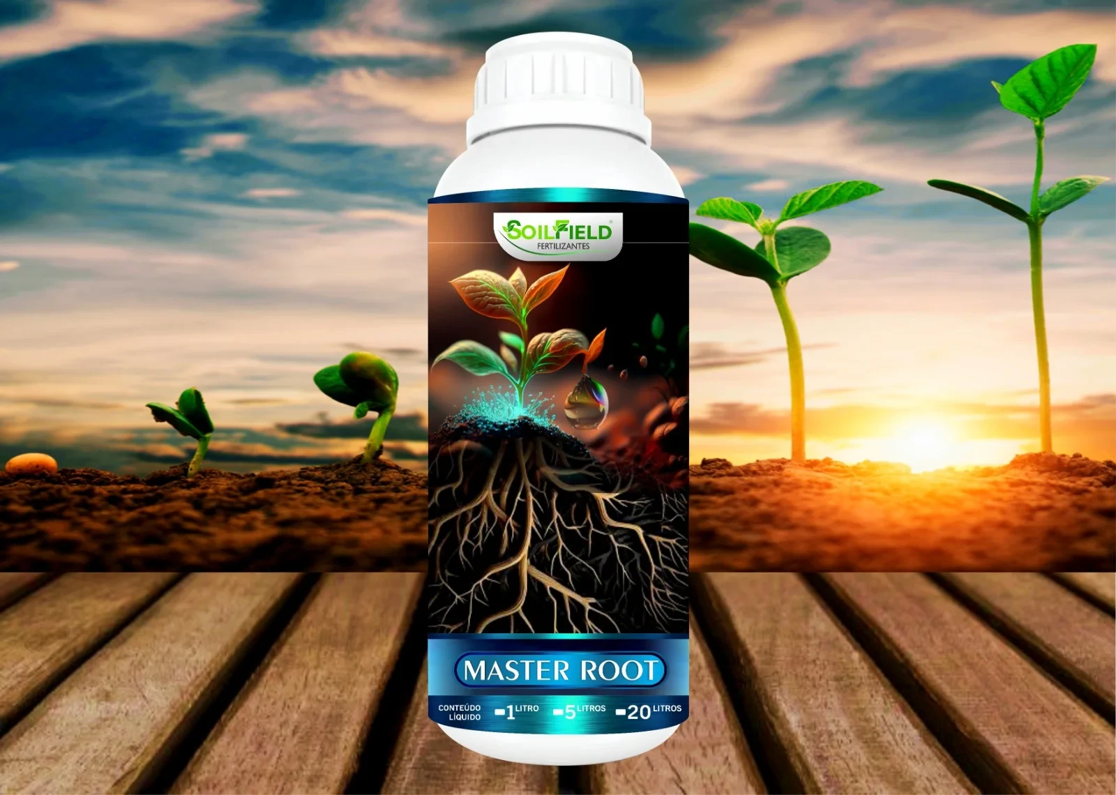 Embalagem MASTER ROOT